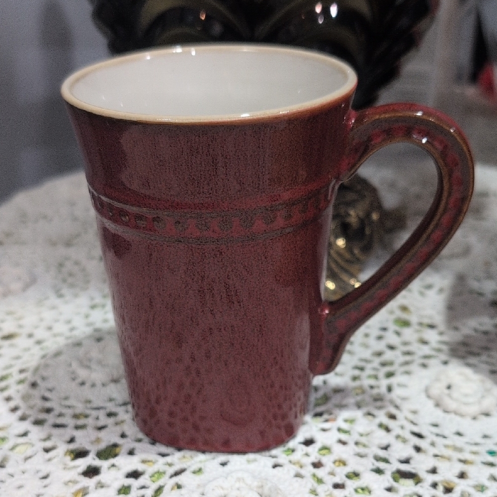 Roscher Rustic Red Stoneware Mug